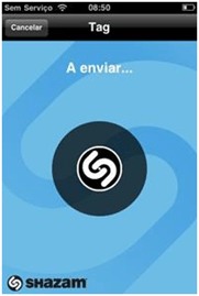 SHAZAM - DESCOBRINDO O NOME DA MÚSICA ENVIANDO A MÚSICA