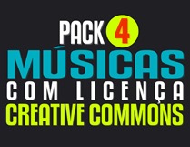 PACK MÚSICAS COM LICENÇA CREATIVE COMMONS