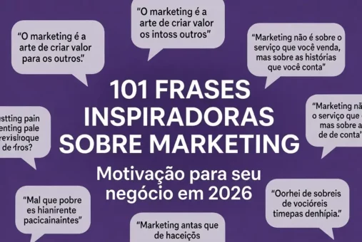 101 Frases Inspiradoras sobre Marketing – Citações e reflexões para empreendedores