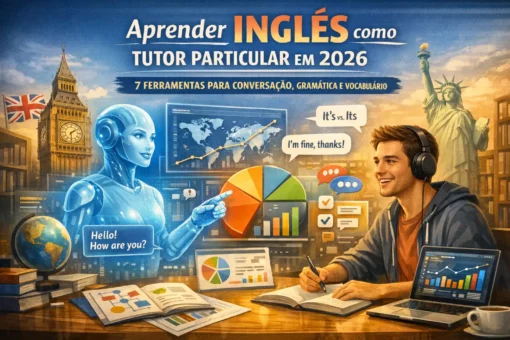 Aprender Inglês com IA Gratuita em 2026: 7 Ferramentas para Conversação, Gramática e Vocabulário
