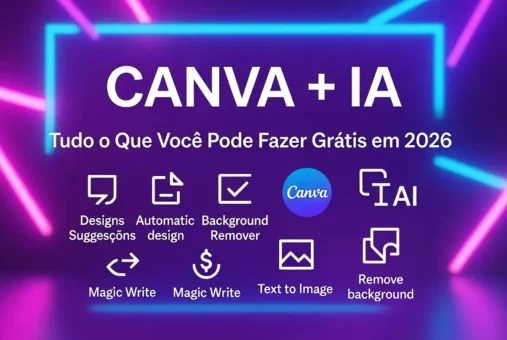 Canva com IA em 2026: Guia Completo de Todas as Funcionalidades Gratuitas (Magic Studio)