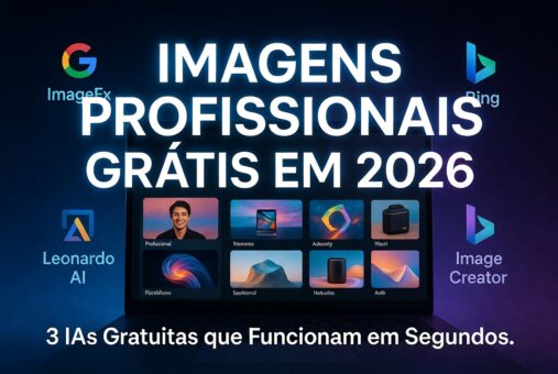 Como gerar imagens profissionais grátis em 2026 com IAs gratuitas – Google ImageFX, Leonardo AI e Bing Image Creator