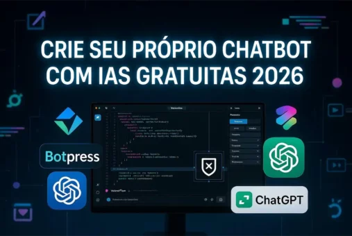 Crie seu Próprio Chatbot com IAs Gratuitas em 2026 – Tutorial passo a passo