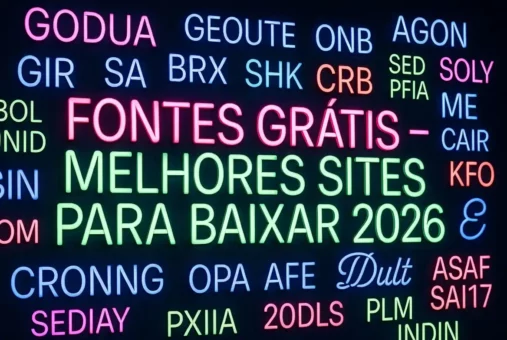 Fontes Grátis – Veja os Melhores Sites para Baixar Fontes Gratuitas