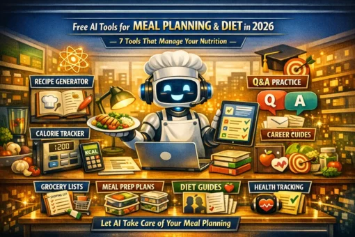 Free AI Tools for Meal Planning and Diet in 2026 - Best nutrition and diet planning apps powered by artificial intelligence