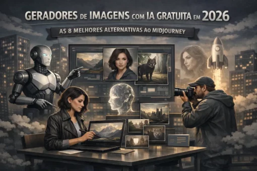 Geradores de Imagens com IA Gratuita em 2026: As 8 Melhores Alternativas ao Midjourney