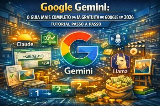 Google Gemini: O Guia Mais Completo da IA Gratuita do Google em 2026 (Tutorial Passo a Passo)