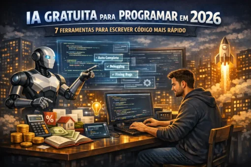 IA Gratuita para Programar em 2026: 7 Ferramentas para Escrever Código Mais Rápido