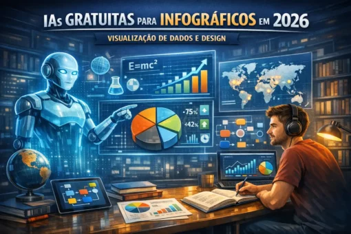 IAs Gratuitas para Criar Infográficos e Visualização de Dados em 2026
