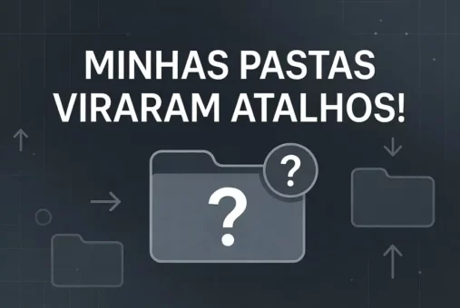 Minhas Pastas e Arquivos Viraram Atalhos – Solução para atalhos em pendrive