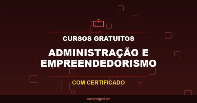 Cursos Gratuitos de Administração e Empreendedorismo