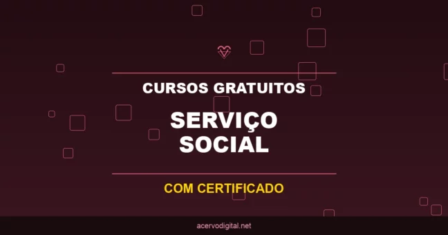 Cursos Gratuitos de Serviço Social