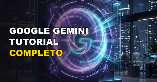 Capa oficial do tutorial completo de Google Gemini