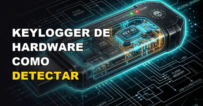 Keylogger de hardware dispositivo fisico de interceptacao de teclado