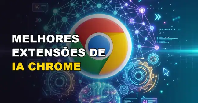 Capa oficial do post sobre as melhores extensoes de IA para o Google Chrome