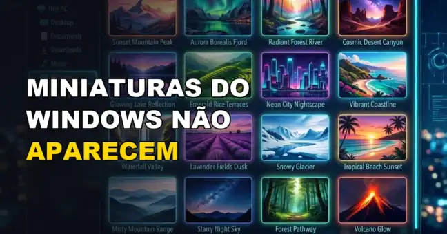 Miniaturas de imagens nao aparecem no windows 10 11 resolucao