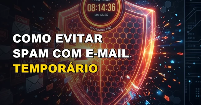 Como usar e-mail temporário para evitar spam em cadastros online