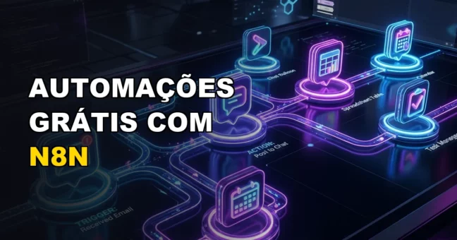 n8n automação de tarefas complexas sem gastar com Zapier